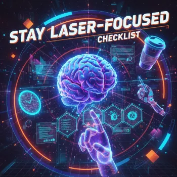AI Focus Checklist: Deep Work for Busy Professionals